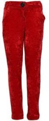 Actuel Solid Red Legging girls