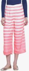 Anasazi Pink Striped Capri women