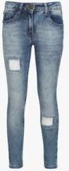 Bossini Blue Washed Jeans girls