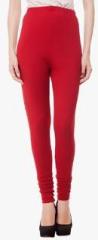 Kurtis Red Solid Legging women