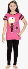 Punkster Fuchsia Night Suit girls