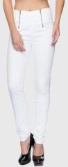 Tarama White Solid Jegging women