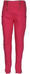 Glow & Glitters Pink Jeggings girls