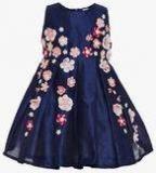 A Little Fable Navy Blue Party Dress girls