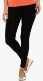 Aaboli Black Solid Legging Women