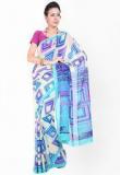 Aaboli Cream Printed Saree Women