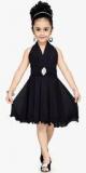 Aarika Black Party Frock Girls