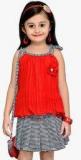 Aarika Red Skirt Set Girls