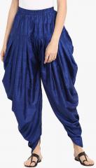 Abhishti Blue Solid Salwar women