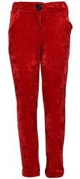 Actuel Solid Red Legging Girls