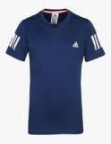 Adidas B Club Navy Blue Tennis T Shirt boys