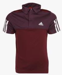 Adidas B Resp Trad Wine Polo Shirt boys