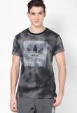 Adidas Black Skateboarding Round Neck T Shirt Men