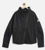 Adidas Girls Black YG ID HTR CO Sweatshirt