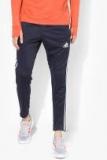 Adidas Navy Blue Straight Fit Track Pants men