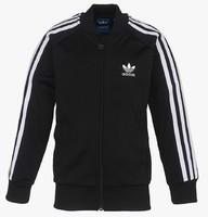 Adidas Originals J Superstar Black Track Top boys