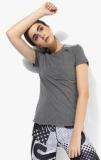 Adidas Prime Mix Grey Training Round Neck T Shirt Women