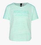 Adidas Yg Id Mix Blue T Shirt Girls