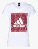 Adidas Yg Sport Id White T Shirt Girls