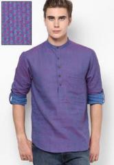 Akkriti By Pantaloons Printed Purple Kurta men