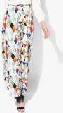 Aks Couture Multicoloured Printed Skirt women