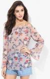 Aks Couture Pink Printed Tunic women