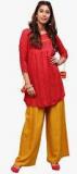 Aks Red Solid Tunic women