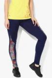 Alcis Running Navy Blue Leggings Women