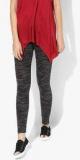 Alcott Dark Grey Textured Leggings Women