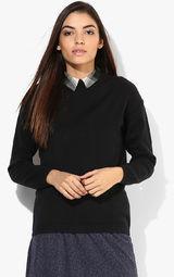 Alia Bhatt For Jabong Black Sweater Women