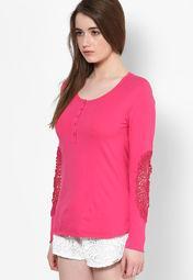 Alia Bhatt For Jabong Pink Tops women