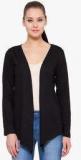 Alibi Black Solid Shrug women