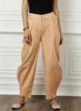 All About You From Deepika Padukone Women Nude Coloured Regular Fit Solid Trousers