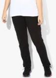 All Black Solid Trouser Women