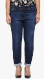 All Blue Mid Rise Regular Fit Jeans Women