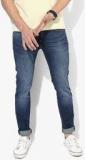 Allen Solly Blue Washed Low Rise Skinny Fit Jeans Men