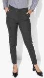 Allen Solly Dark Grey Solid Jeggings Women