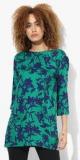 Allen Solly Green Printed Tunic women