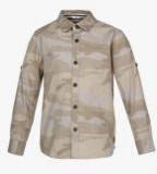 Allen Solly Junior Beige Regular Fit Casual Shirt Boys