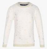 Allen Solly Junior Beige Sweater Girls