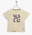 Allen Solly Junior Beige T Shirt Girls