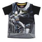 Allen Solly Junior Black & Grey Printed Round Neck T Shirt Boys