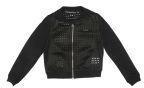 Allen Solly Junior Black Cut Out Bomber Girls