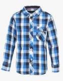 Allen Solly Junior Blue Casual Shirt boys