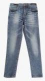 Allen Solly Junior Blue Regular Fit Mid Rise Clean Look Jeans Boys