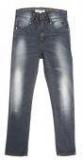 Allen Solly Junior Blue Regular Fit Mid Rise Low Distress Stretchable Jeans Boys