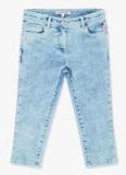 Allen Solly Junior Blue Slim Fit Mid Rise Jeans Girls