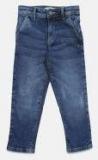 Allen Solly Junior Blue Slim Fit Mid Rise Low Distress Jeans Boys