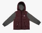 Allen Solly Junior Burgundy Solid Quilted Jacket Boys