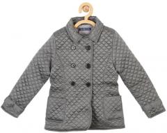 Allen Solly Junior Grey Quilted Jacket girls